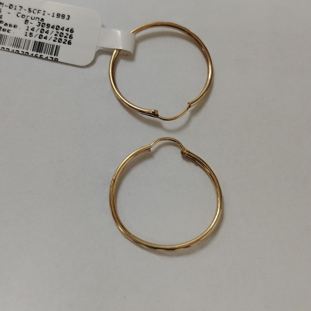 ARRACADAS PAR ORO 10 K 1.5 GRMS (SEMINUEVO)