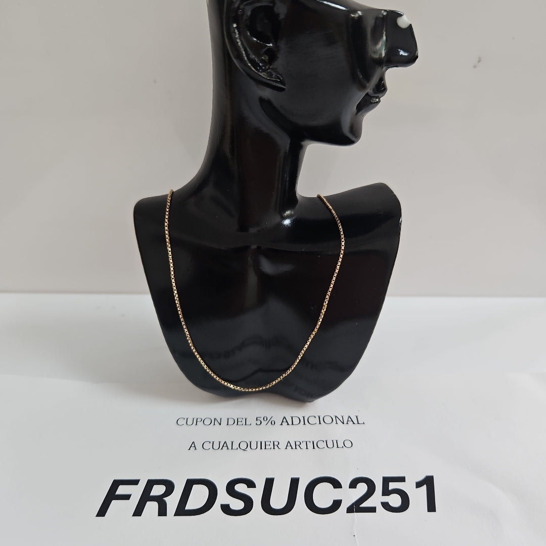 CADENA ORO 10 K 1.7 GRMS (SEMINUEVO)