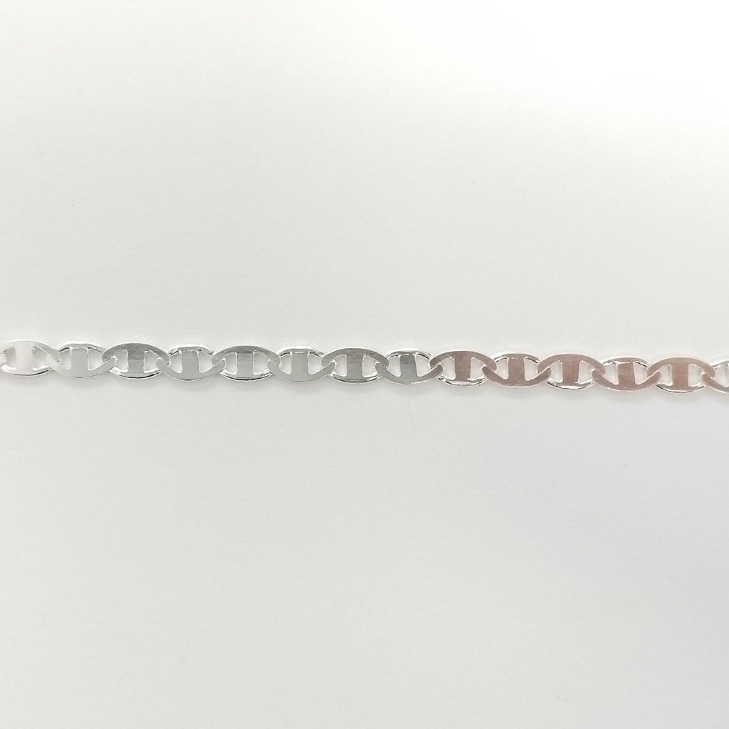 CADENA TEJIDO GUCHI PLATA .925 60 CM 9 GR (NUEVO)