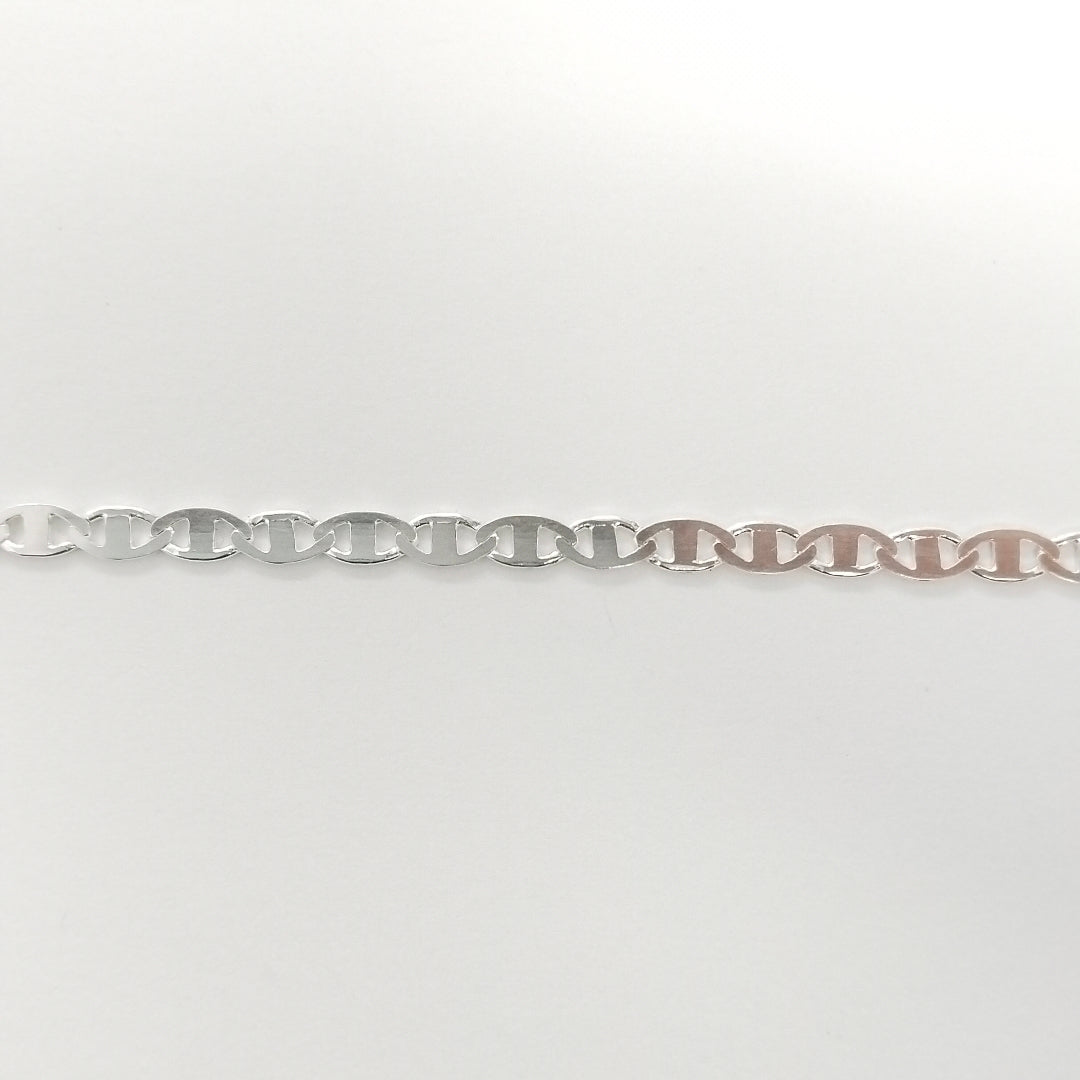 CADENA TEJIDO GUCHI PLATA .925 60 CM 9 GR (NUEVO)