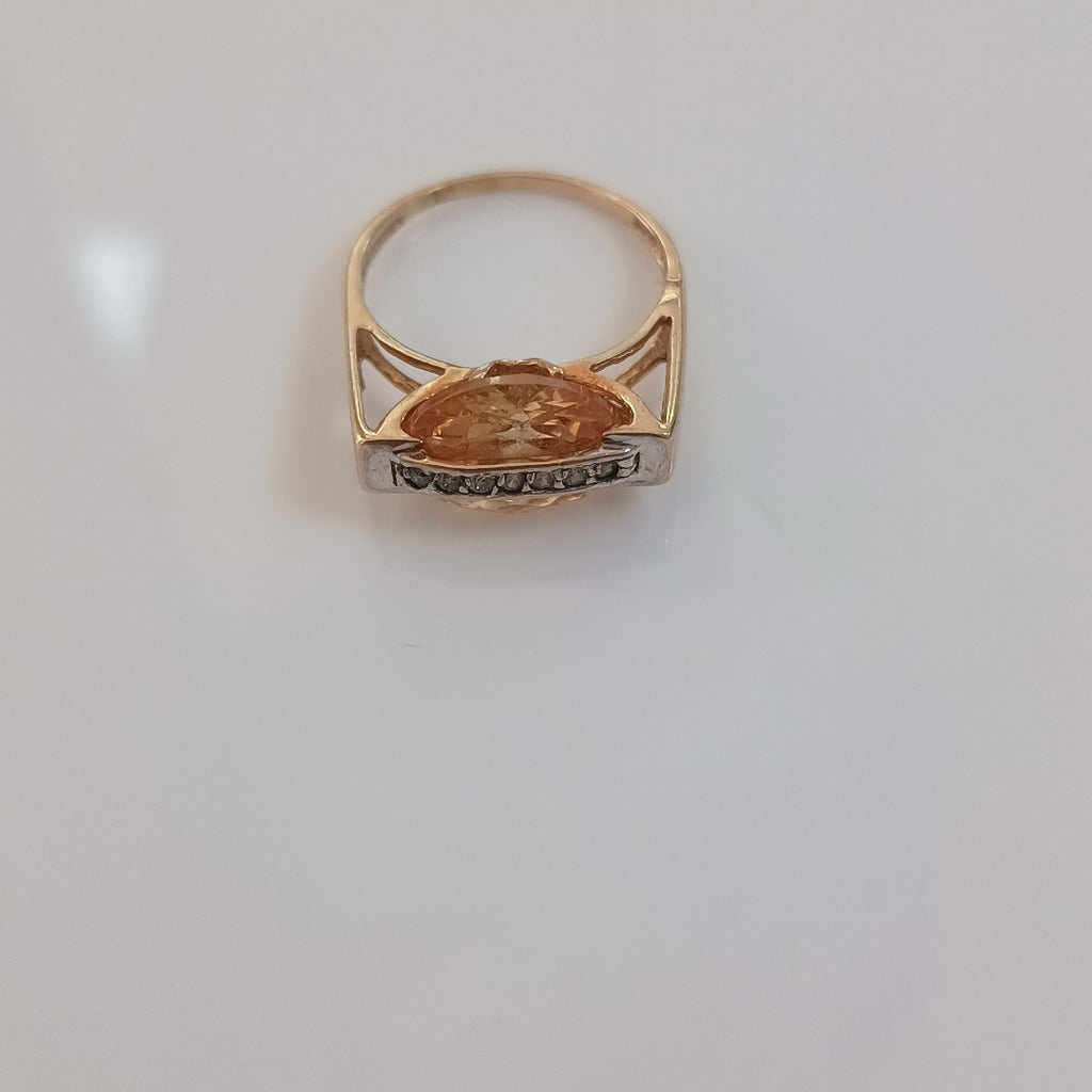 ANILLO ORO 10 K 4.3 GRMS (SEMINUEVO)