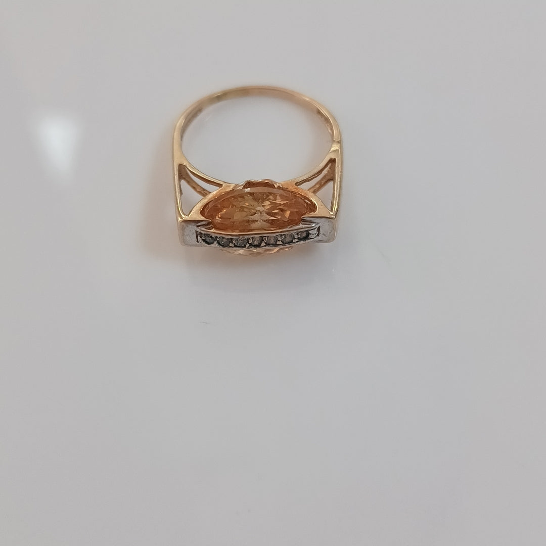ANILLO ORO 10 K 4.3 GRMS (SEMINUEVO)