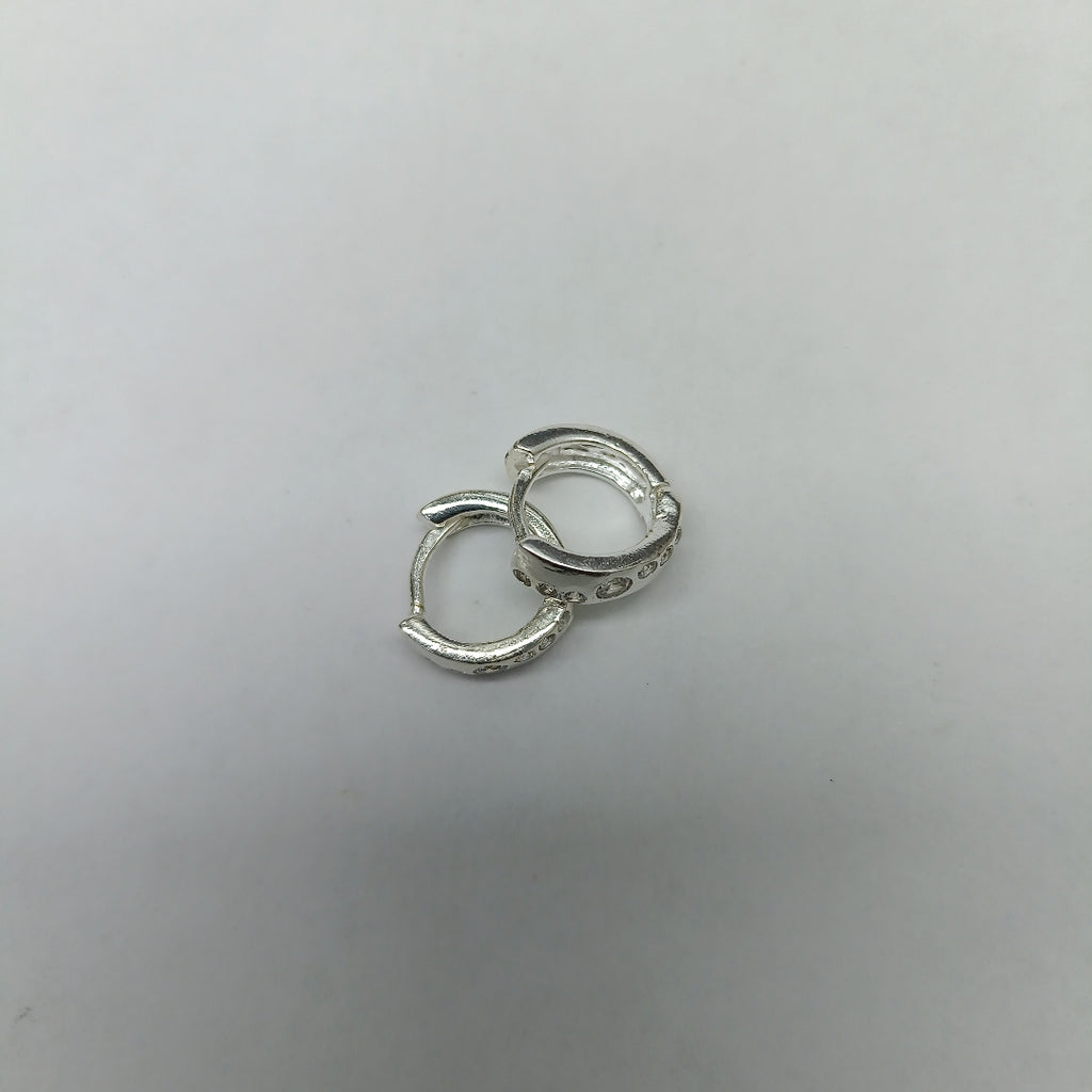 ARRACADAS C/CIRCONIAS PLATA .925 2.1 GR (NUEVO)
