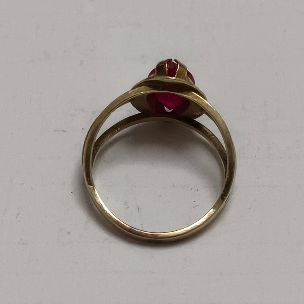 ANILLO ORO 14 K 2,40 GRMS (SEMINUEVO)