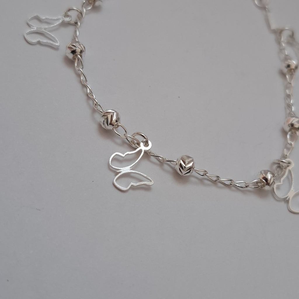 PULSERA TEJIDO ESPECIAL PLATA .925 18 CM 2.8 GR (NUEVO)