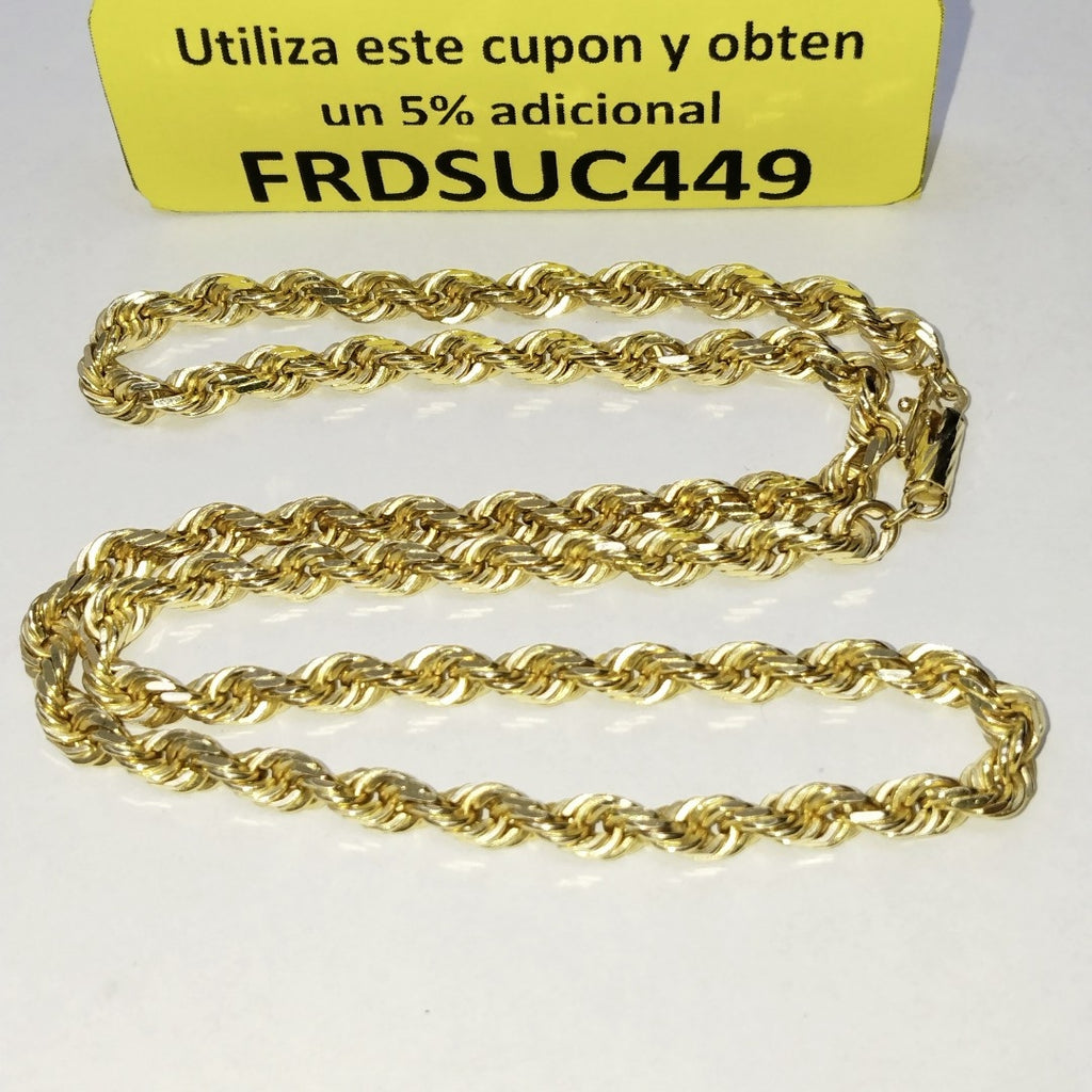 CADENA ORO 14 K 40.6 GRMS (SEMINUEVO)