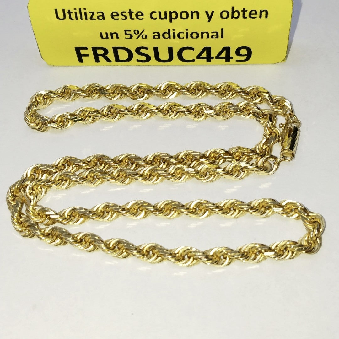 CADENA ORO 14 K 40.6 GRMS (SEMINUEVO)