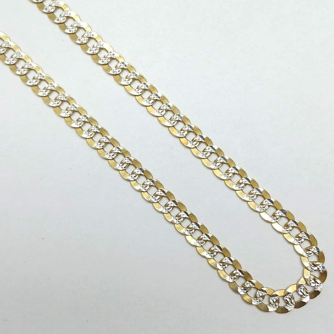 CADENA ORO,RODIADO 14 K 11,50 GRMS (SEMINUEVO)