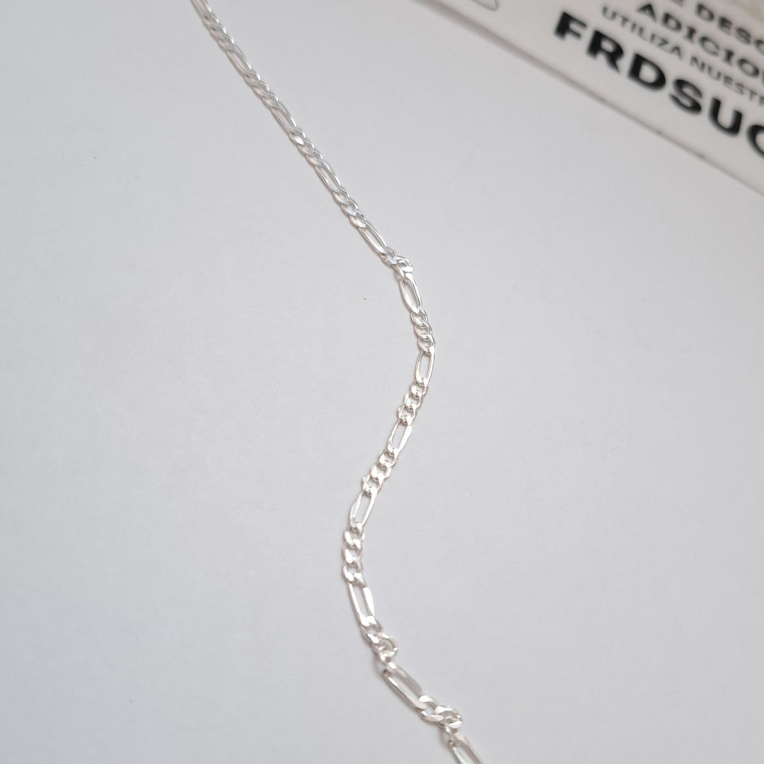 CADENA TEJIDO 3X1 PLATA .925 55 CM 4.3 GR (NUEVO)