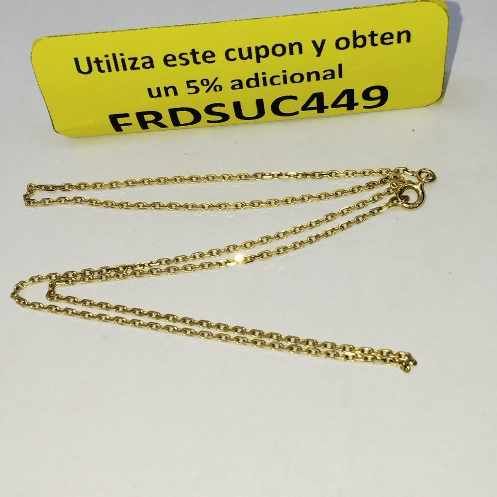 CADENA ORO 18 K 4.9 GRMS (SEMINUEVO)