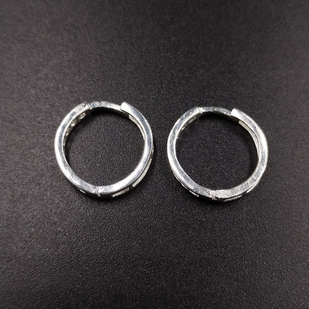 ARRACADAS C/CIRCONIAS PLATA .925 2.1 GR (NUEVO)