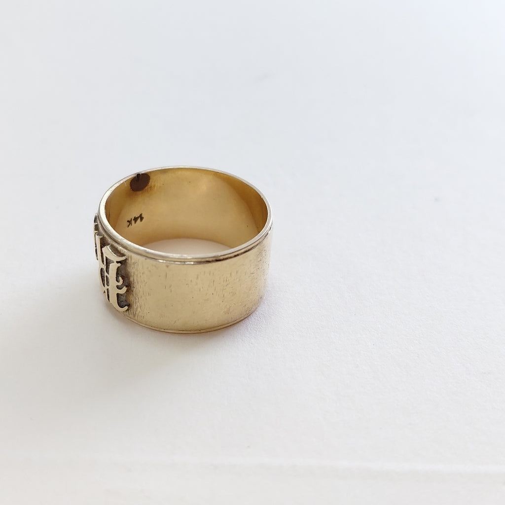 ANILLO ORO 14 K 6.4 GRMS (SEMINUEVO)