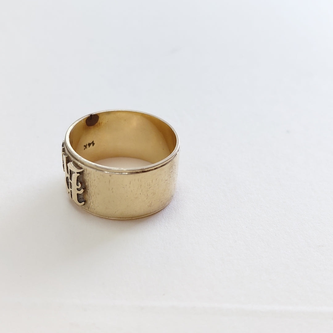 ANILLO ORO 14 K 6.4 GRMS (SEMINUEVO)