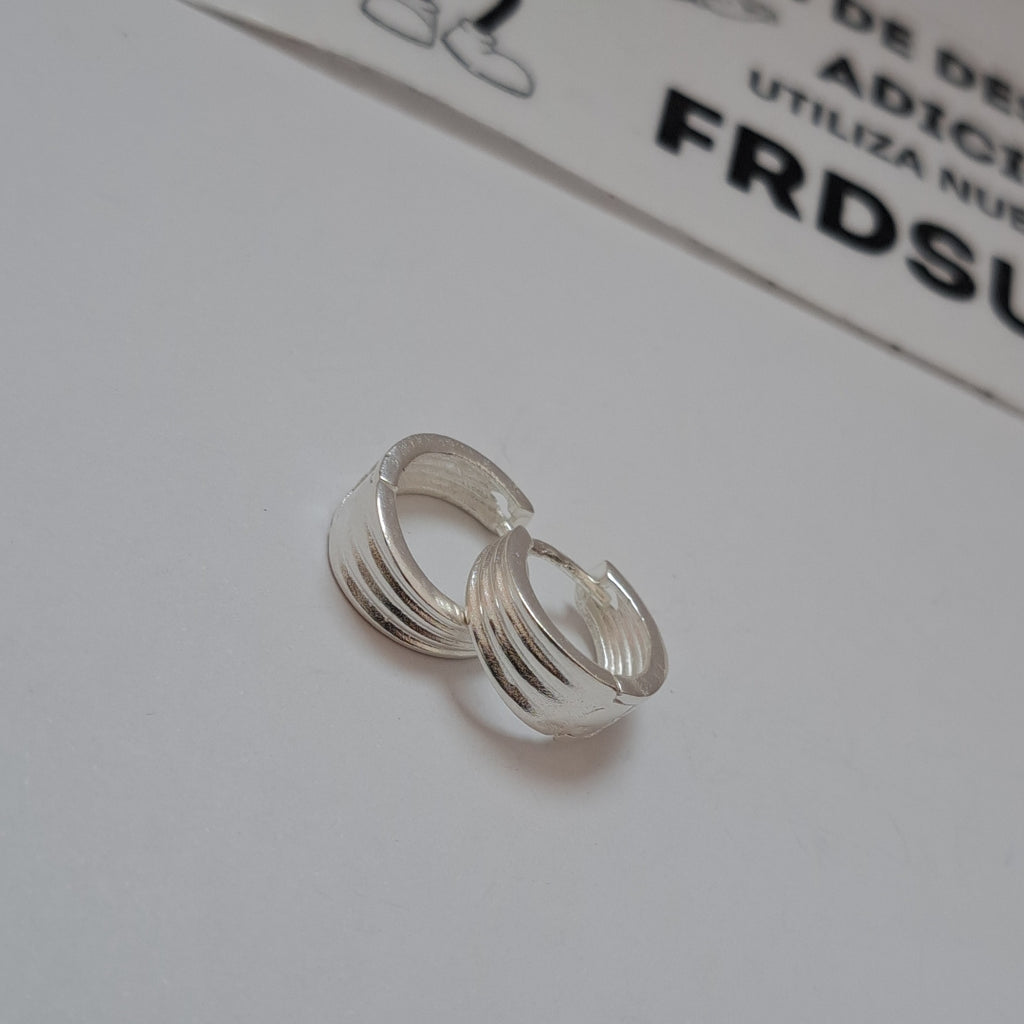 ARRACADAS PLATA .925 2.8 GR (NUEVO)