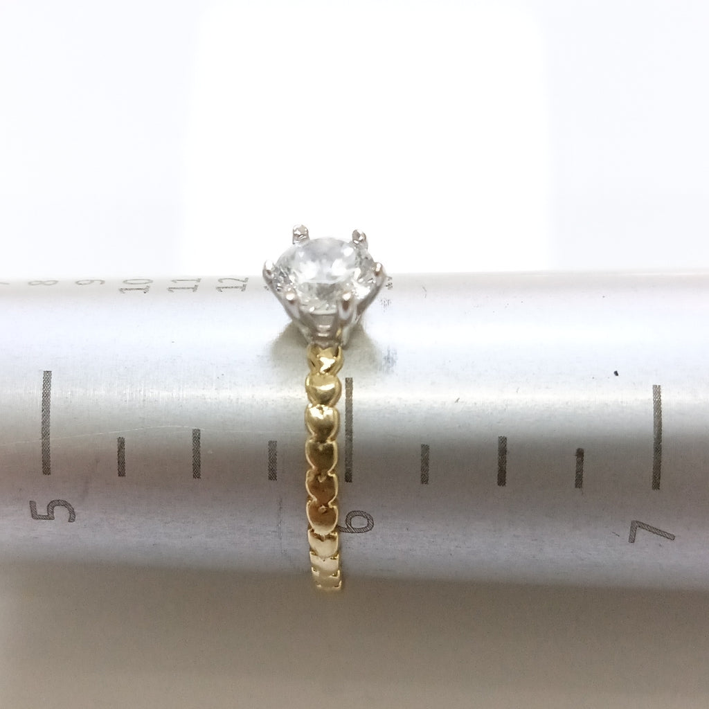 SOLITARIO ORO 14 K 1 GRMS (SEMINUEVO)