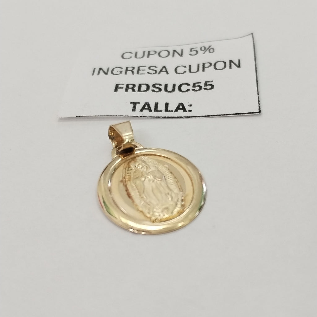 MEDALLA RELIGIOSA ORO 14 K 1,10 GRMS (SEMINUEVO)