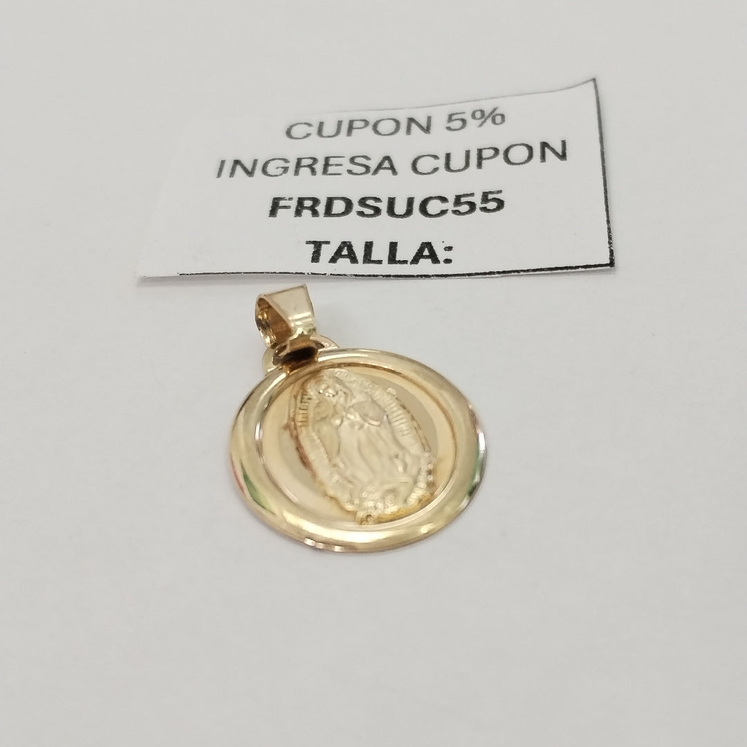 MEDALLA RELIGIOSA ORO 14 K 1,10 GRMS (SEMINUEVO)