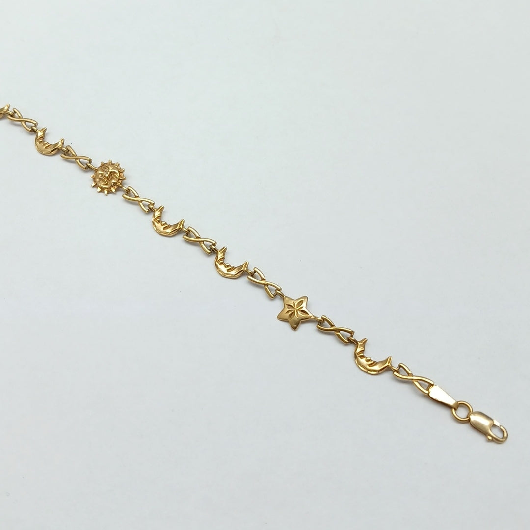 PULSERA ORO 14 K 4,40 GRMS (SEMINUEVO)
