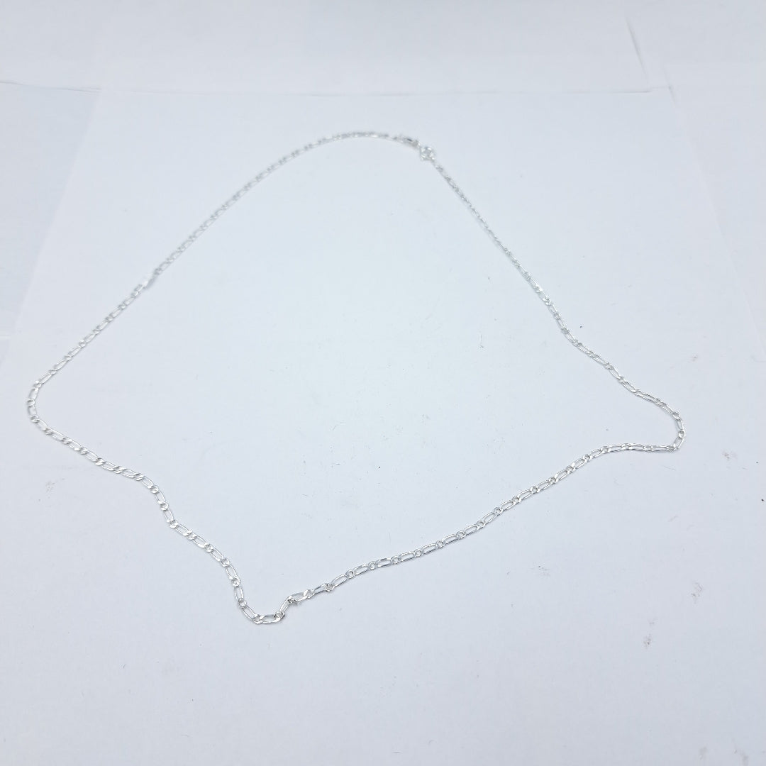 CADENA TEJIDO 1X1 PLATA .925 55 CM 3 GR (NUEVO)