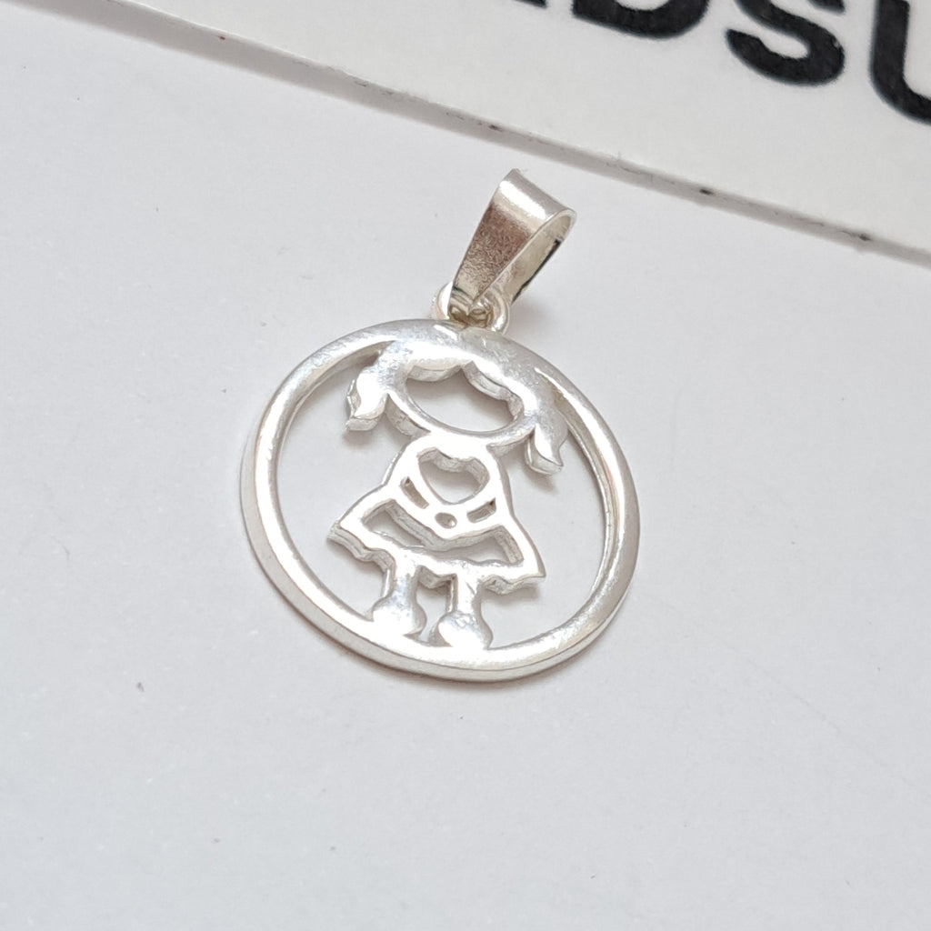 DIJE NIÑA PLATA .925 2.1 GR (NUEVO)