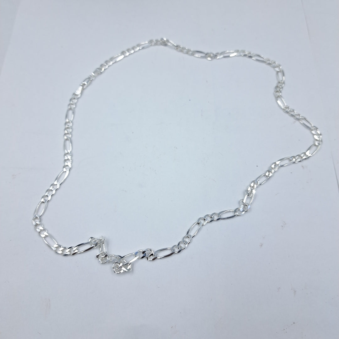 CADENA TEJIDO 3X1 PLATA .925 60 CM 17.6 GR (NUEVO)