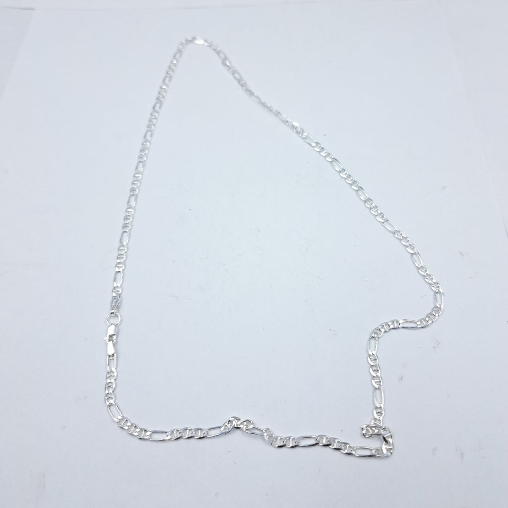 CADENA TEJIDO MARINERO PLATA .925 55 CM 8.1 GR (NUEVO)