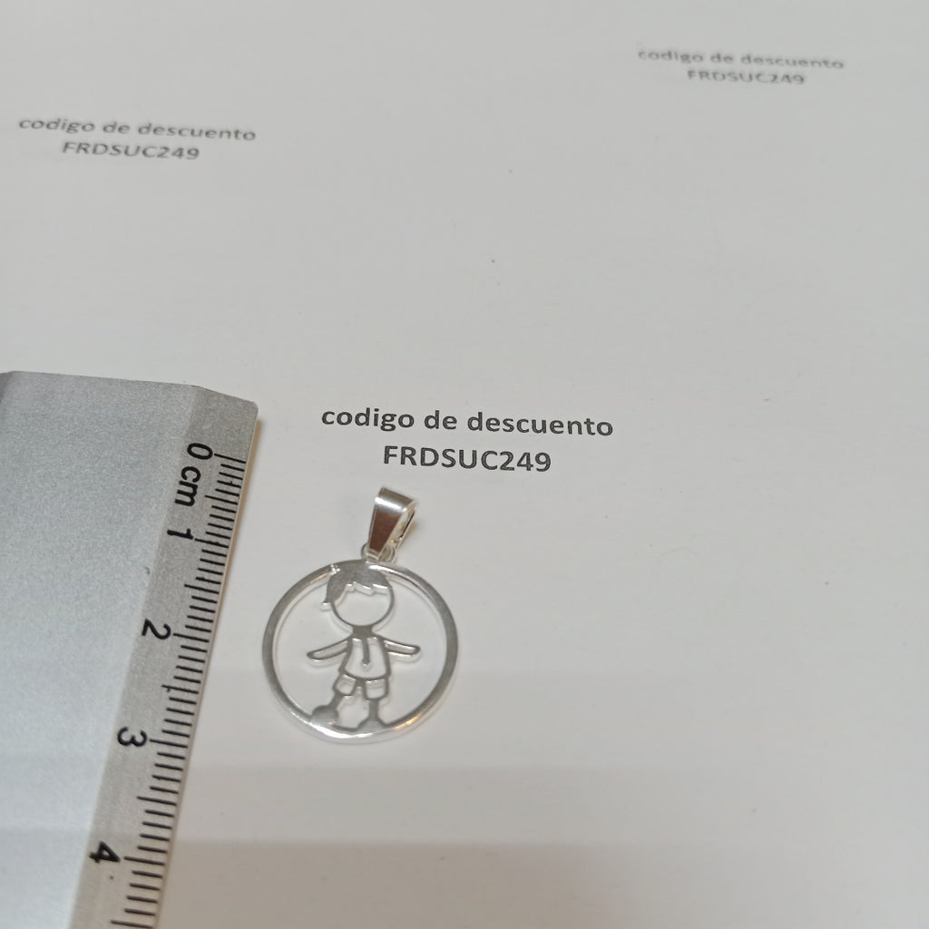 DIJE NIÑO PLATA .925 1.8 GR (NUEVO)