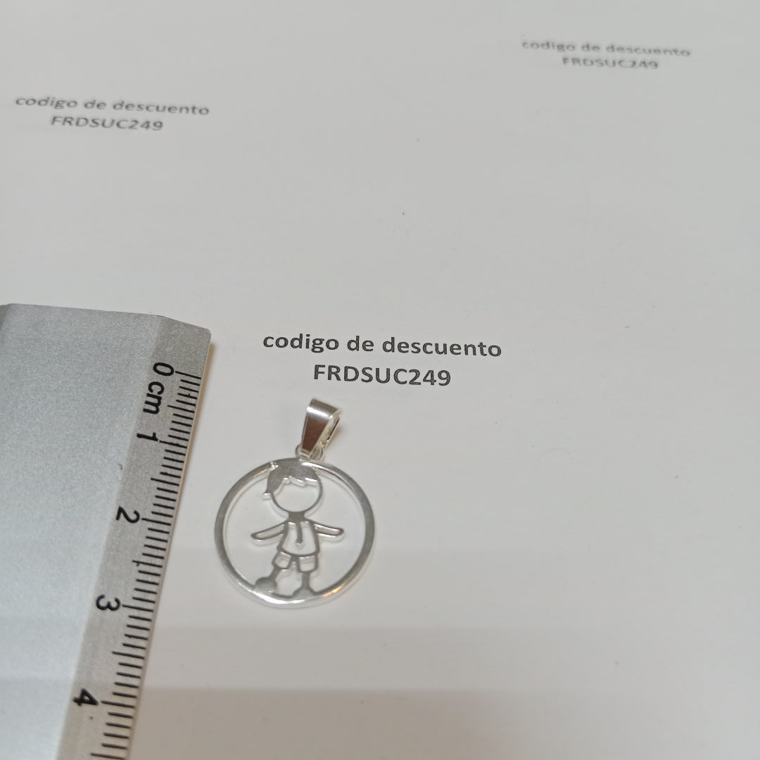 DIJE NIÑO PLATA .925 1.8 GR (NUEVO)