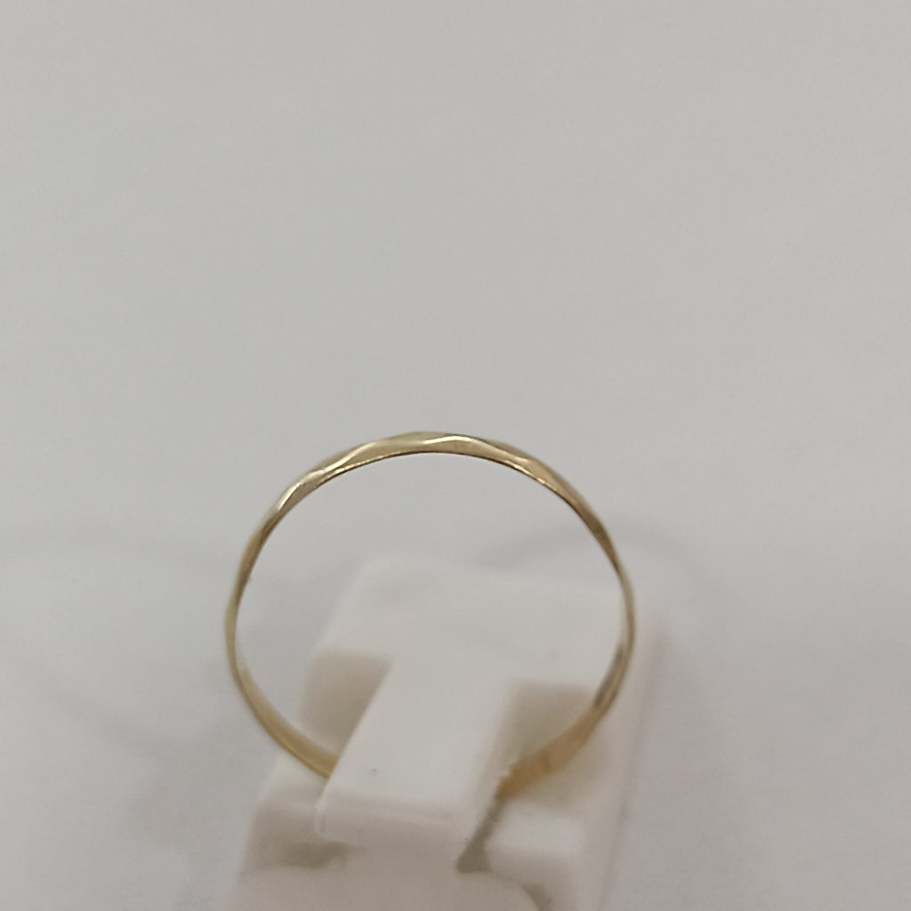 ANILLO ORO 14 K 0,50 GRMS (SEMINUEVO)