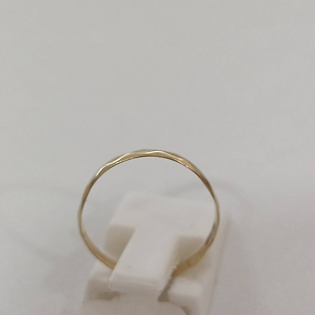 ANILLO ORO 14 K 0,50 GRMS (SEMINUEVO)