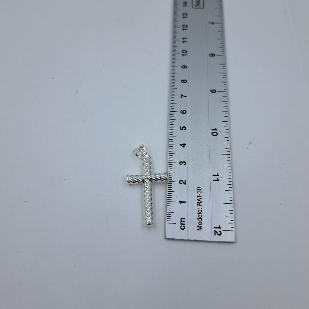 CRUZ PLATA .925 3 GR (NUEVO)