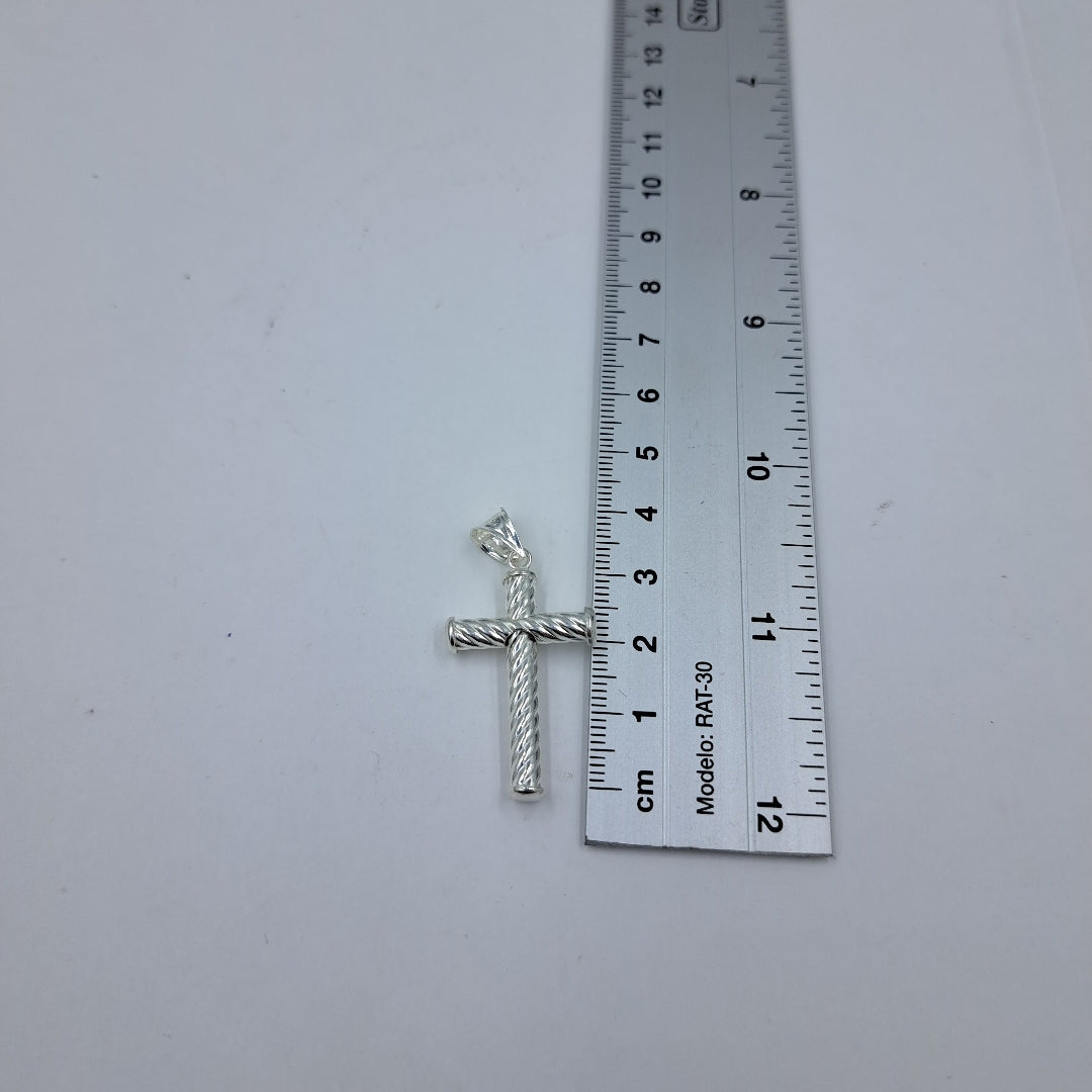 CRUZ PLATA .925 3 GR (NUEVO)
