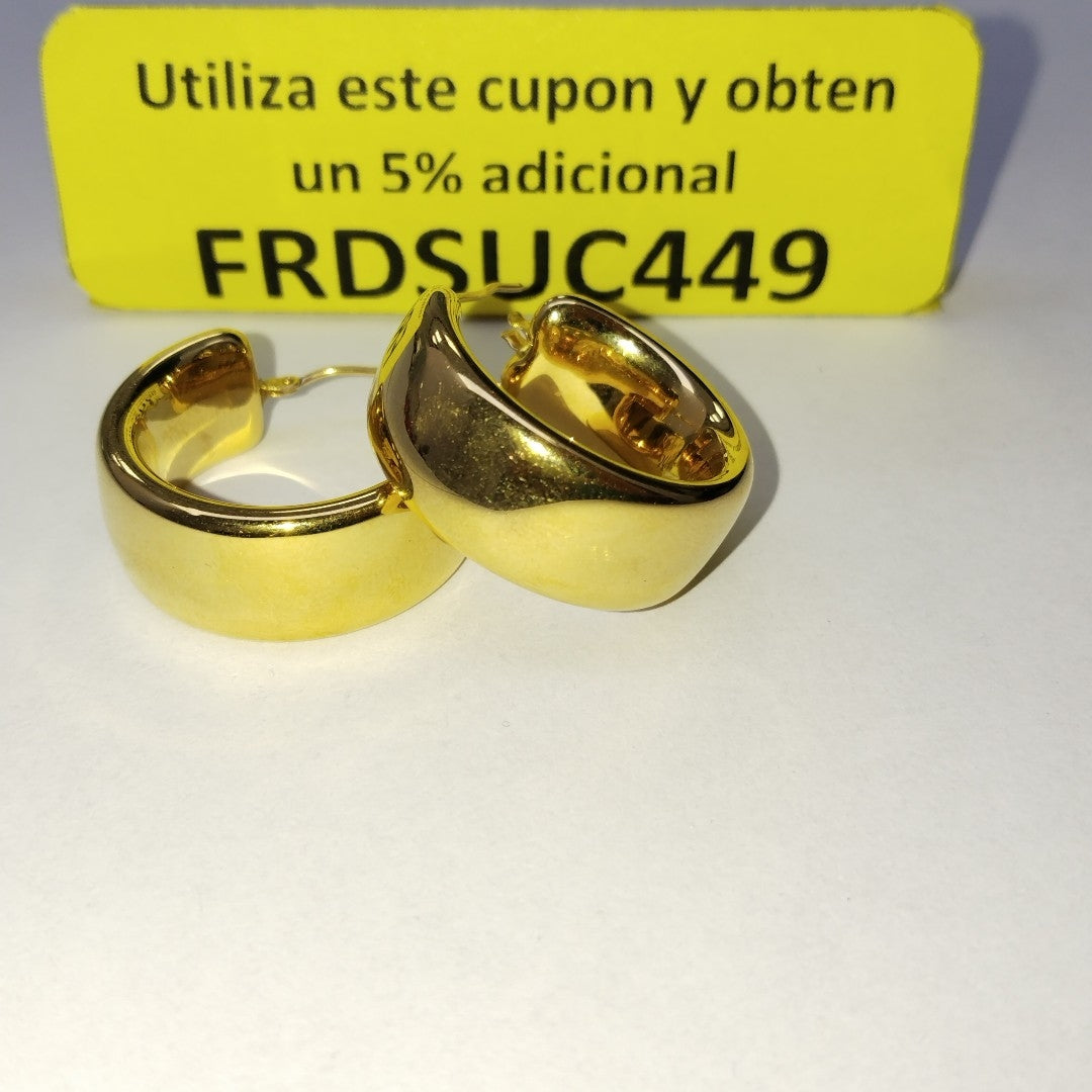 ARRACADAS PAR ORO 14 K 11,30 GRMS (SEMINUEVO)