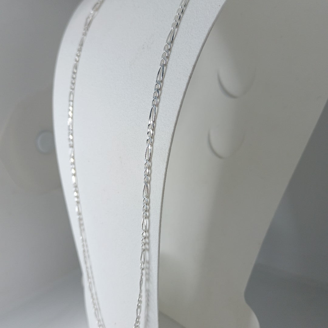 CADENA TEJIDO 3X1 PLATA .925 55 CM 7.8 GR (NUEVO)