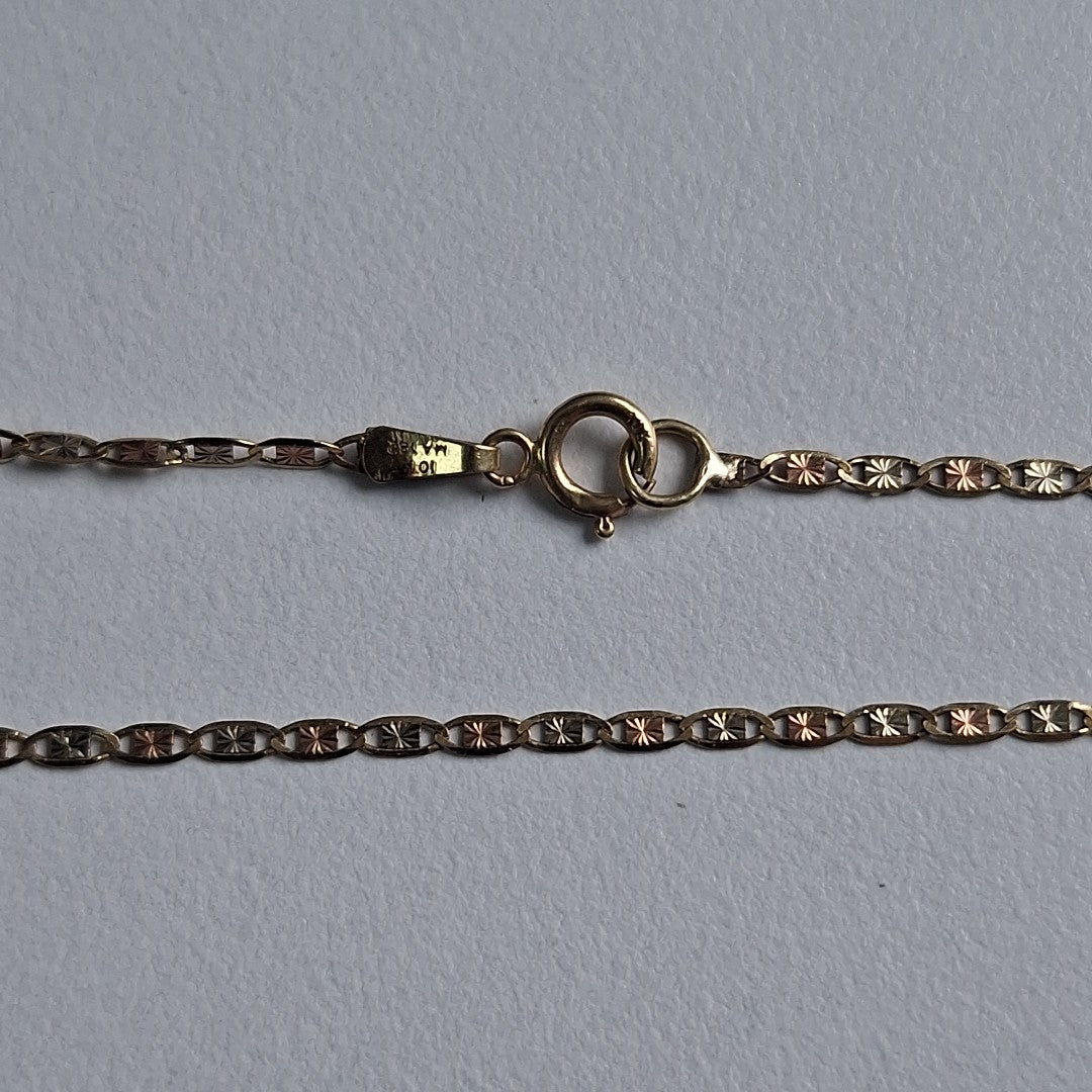 CADENA ORO 10 K 0,90 GRMS (SEMINUEVO)