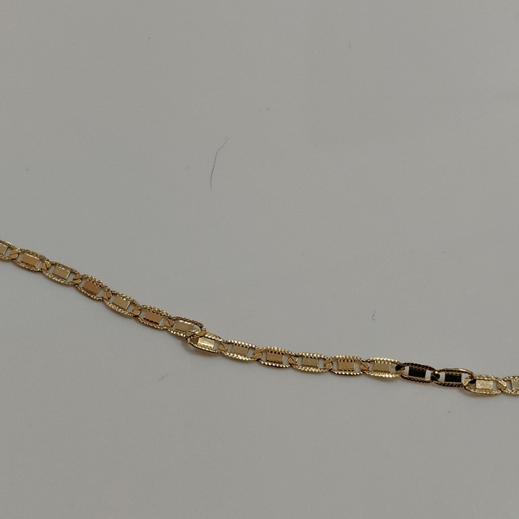 CADENA ORO COMBINADO 14 K 4.5 GRMS (SEMINUEVO)