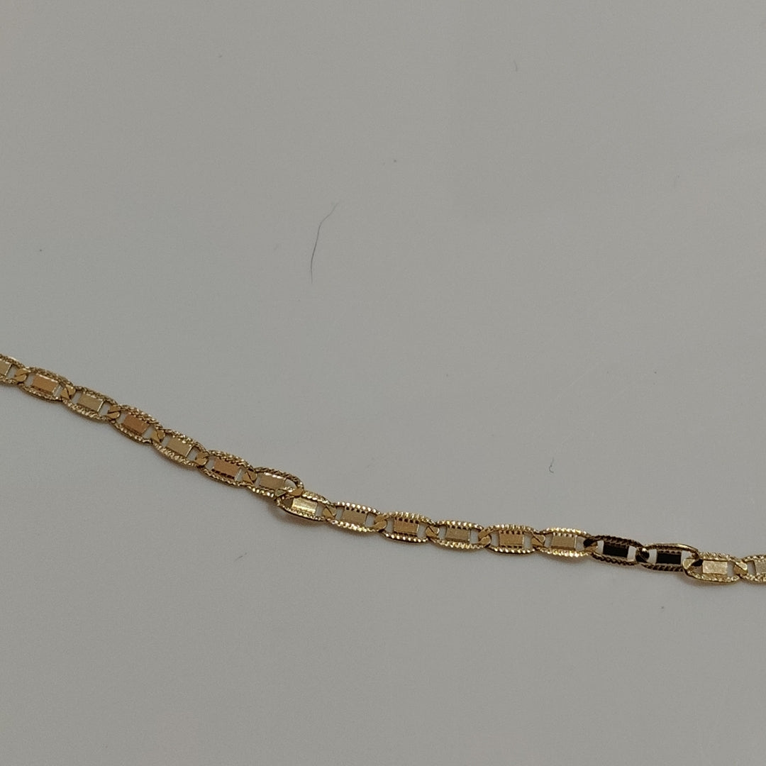 CADENA ORO COMBINADO 14 K 4.5 GRMS (SEMINUEVO)