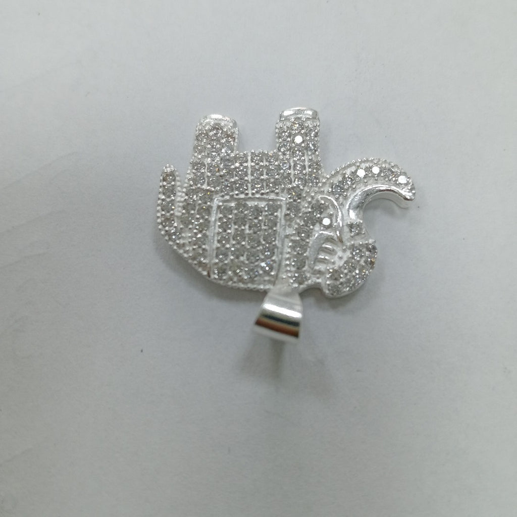 DIJE ELEFANTE C/CIRCONIAS PLATA .925 5.2 GR (NUEVO)
