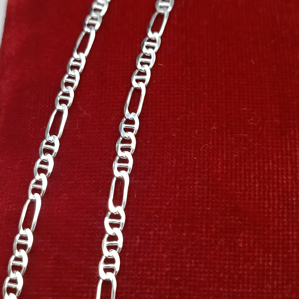 CADENA TEJIDO 3X1 PLATA .925 60 CM 8.5 GR (NUEVO)