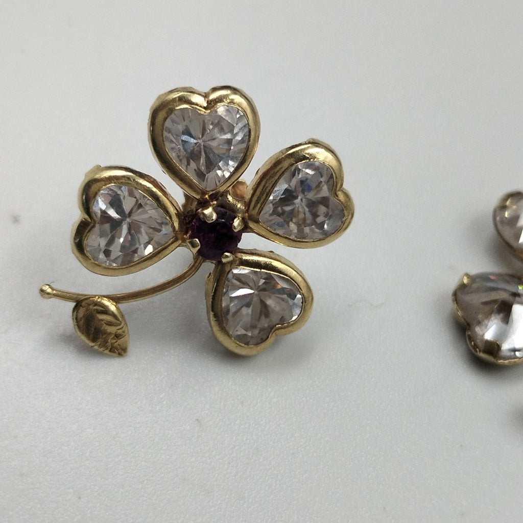 BROQUELES PAR ORO 14 K 3,80 GRMS (SEMINUEVO)