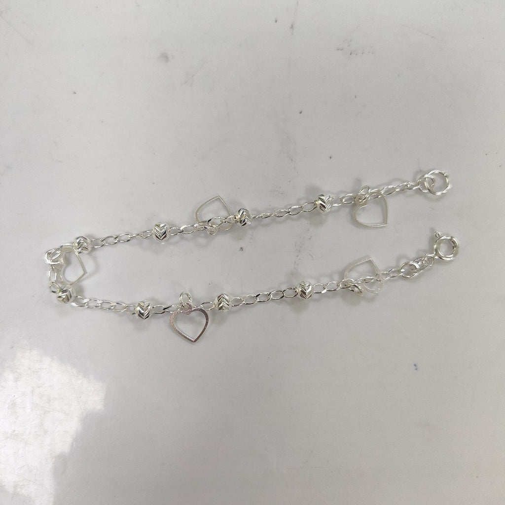 PULSERA TEJIDO ESPECIAL PLATA .925 18 CM 2.7 GR (NUEVO)