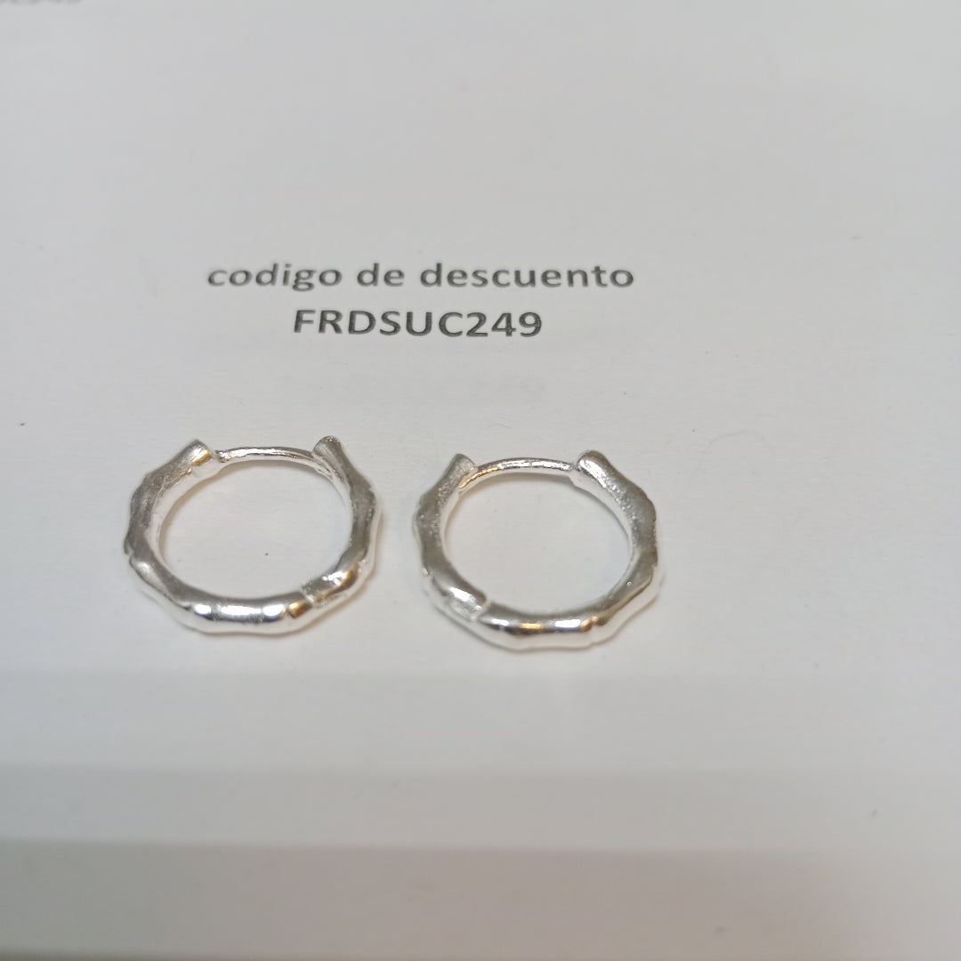 ARRACADAS ESPECIAL PLATA .925 2.9 GR (NUEVO)