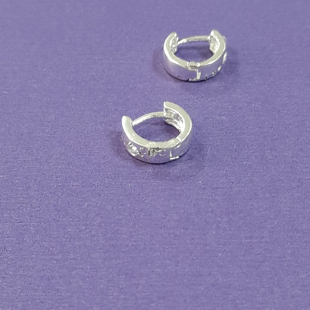 ARRACADAS C/CIRCONIAS PLATA .925 2.5 GR (NUEVO)