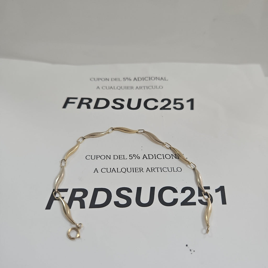 PULSERA ORO 14 K 2,40 GRMS (SEMINUEVO)