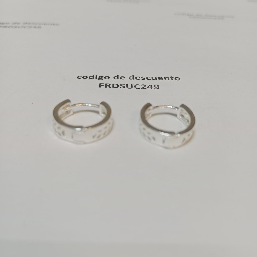 ARRACADAS PLATA .925 2.5 GR (NUEVO)