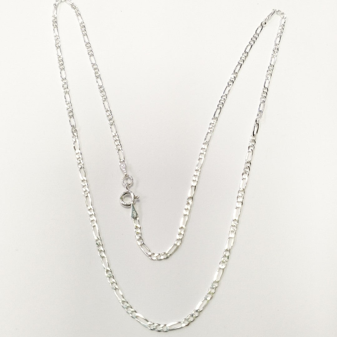 CADENA TEJIDO 3X1 PLATA .925 55 CM 4.2 GR (NUEVO)