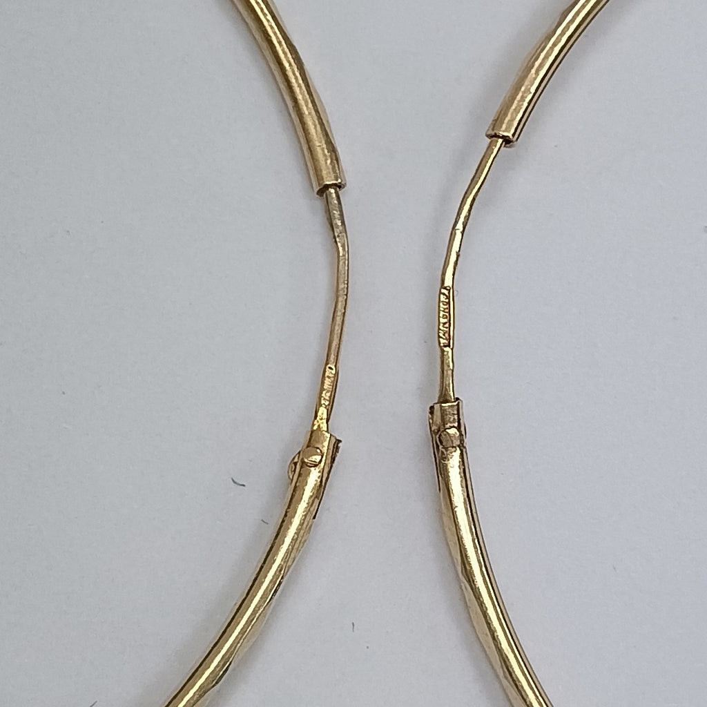 ARRACADAS PAR ORO 14 K 5.1 GRMS (SEMINUEVO)