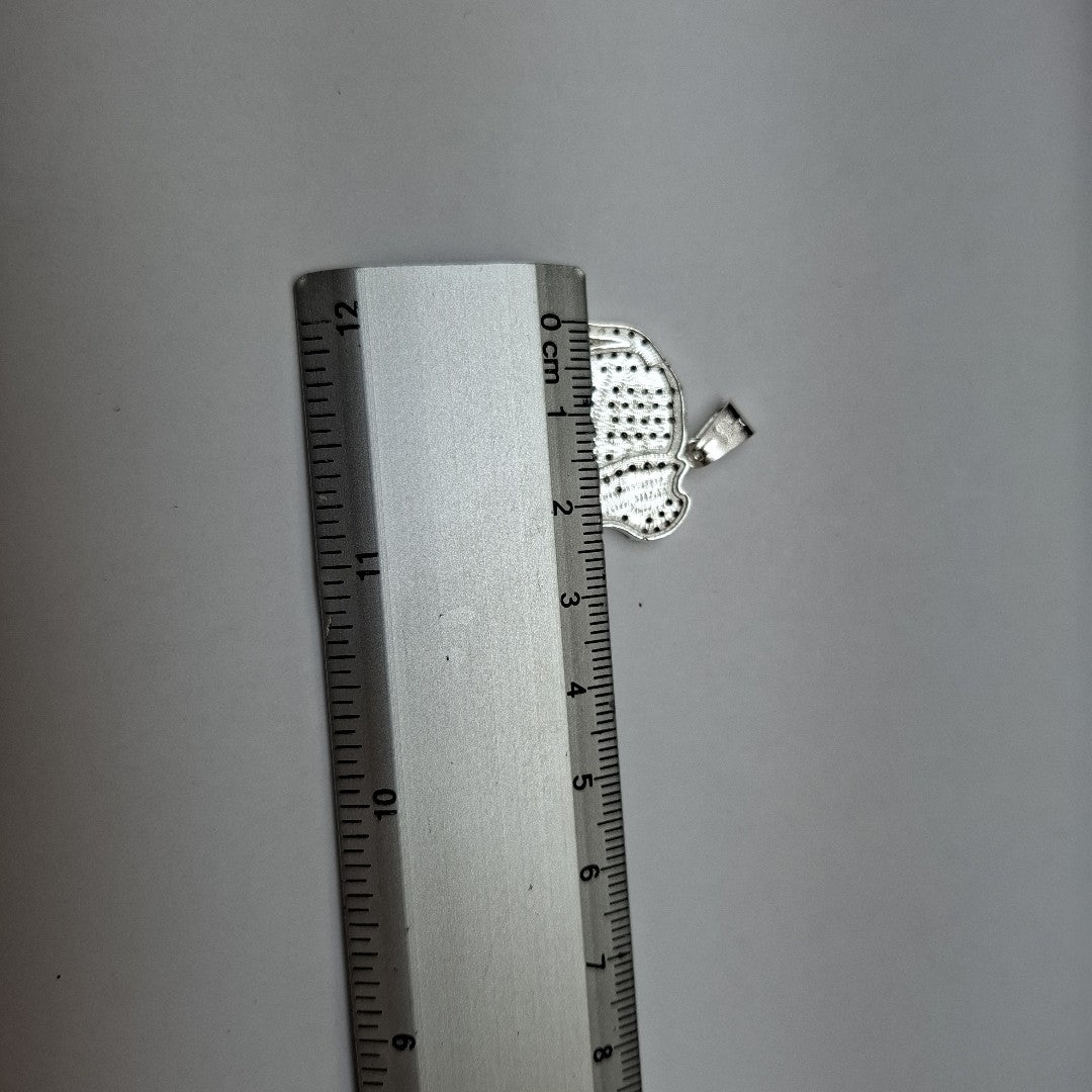 DIJE ELEFANTE C/CIRCONIAS PLATA .925 5.4 GR (NUEVO)
