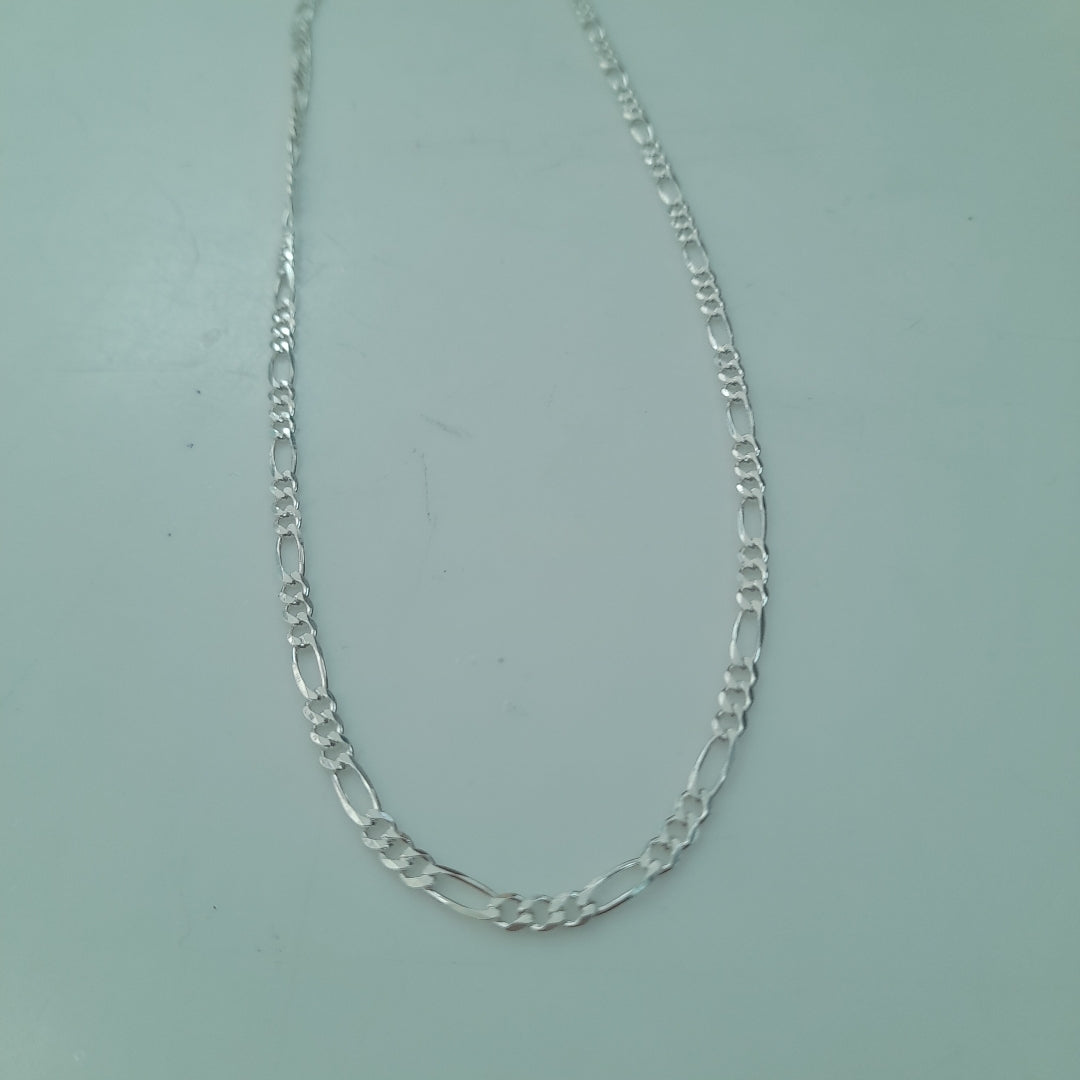 CADENA TEJIDO 3X1 PLATA .925 50 CM 6.8 GR (NUEVO)