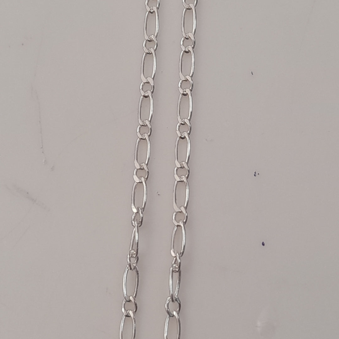 CADENA TEJIDO 1X1 PLATA .925 50 CM 3 GR (NUEVO)